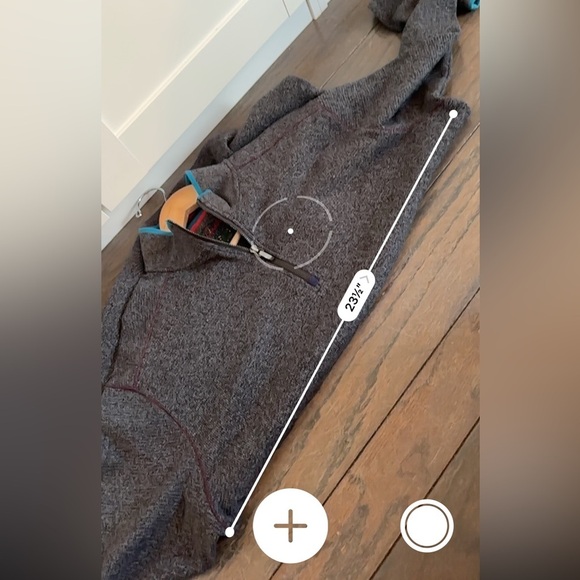 Robert Graham Sweater Mens Medium Cotton 1/4 Zip Mock Neck Pullover in Gray - Picture 5 of 5